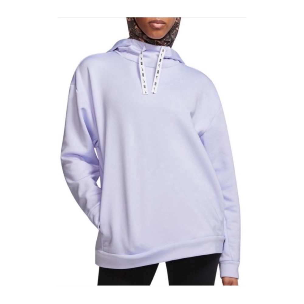 Nike One Women's Therma Lavender Training Hoodie (BV4998-011) Size XL